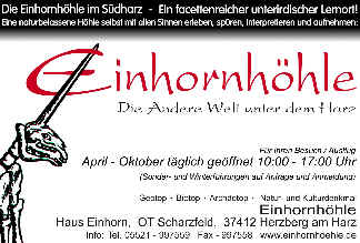 Beitrag Einhornh�hle als PDF